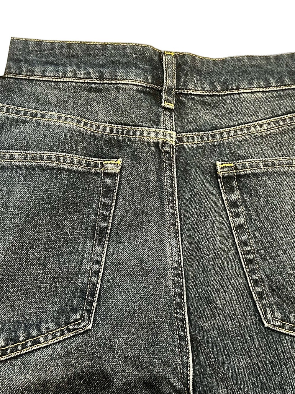MNG Wide-Leg Low-waist Jeans in Deep Blue, Size 10 - Picture 10 of 10